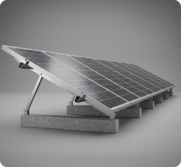 Estructura de montaje K2 Systems TiltUp Vento